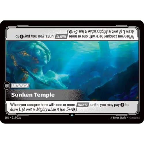 Sunken Temple (218/221) - Spiritforged - Single