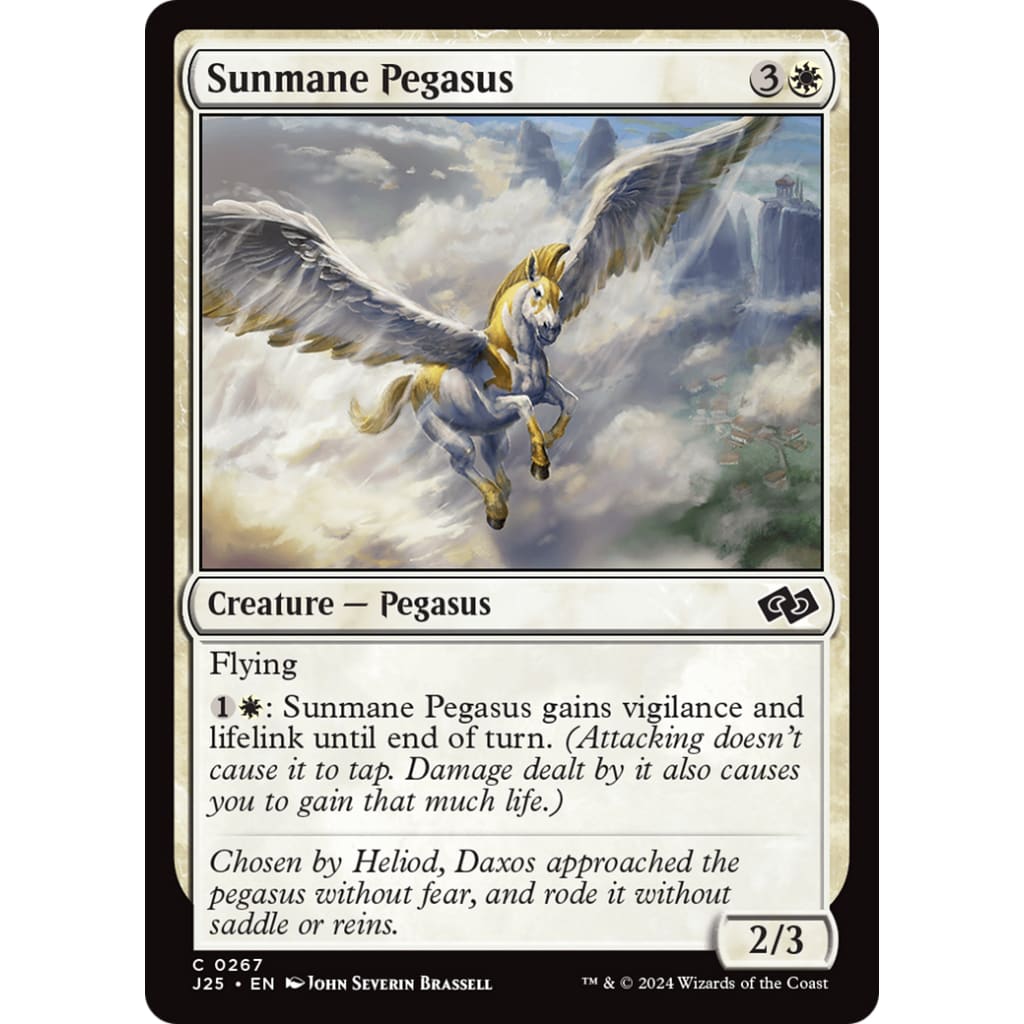 Sunmane Pegasus (J25-267) - Single