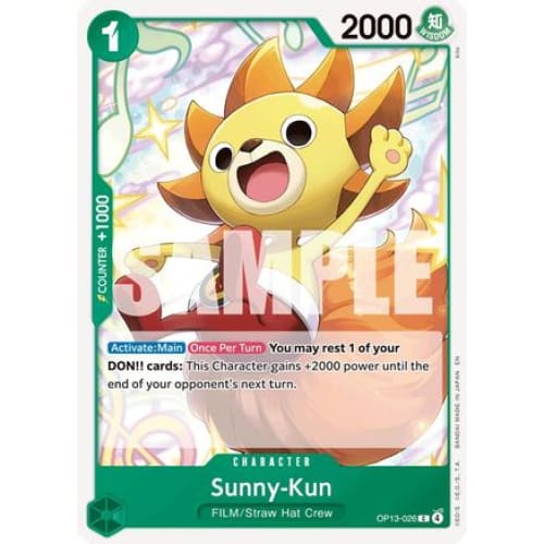 Sunny-Kun OP13-026 C Carrying On His Will - Single