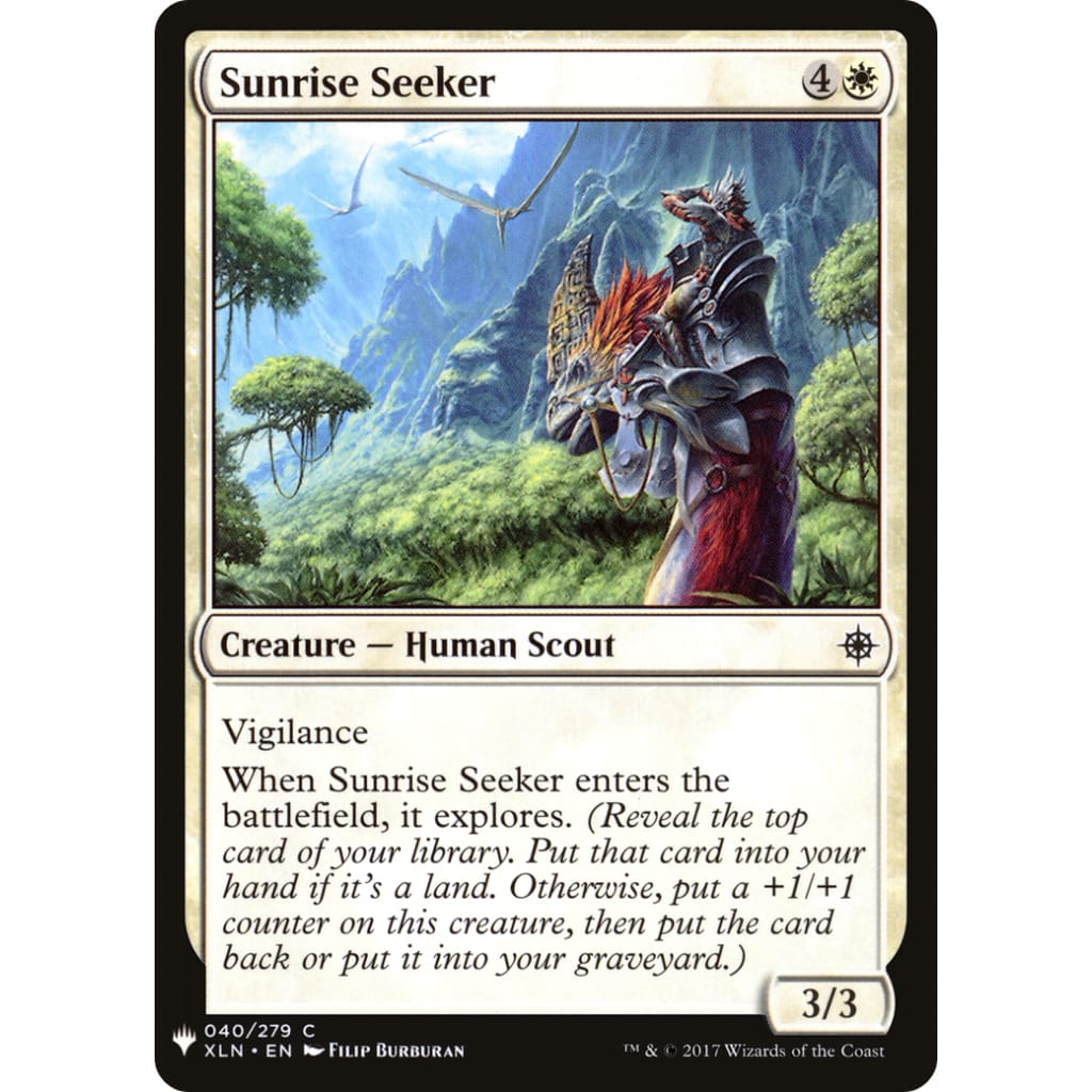 Sunrise Seeker (PLST-XLN-40) - Single