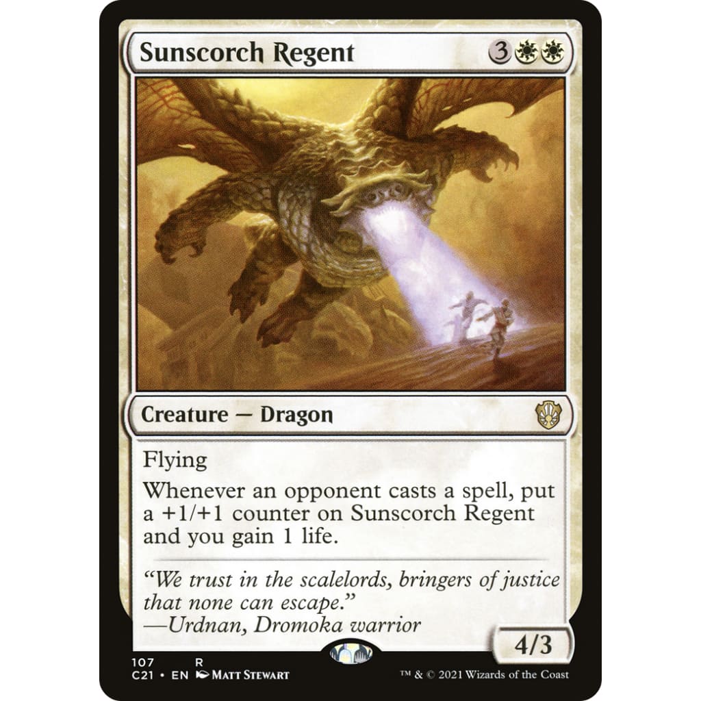 Sunscorch Regent (C21-107) - Single