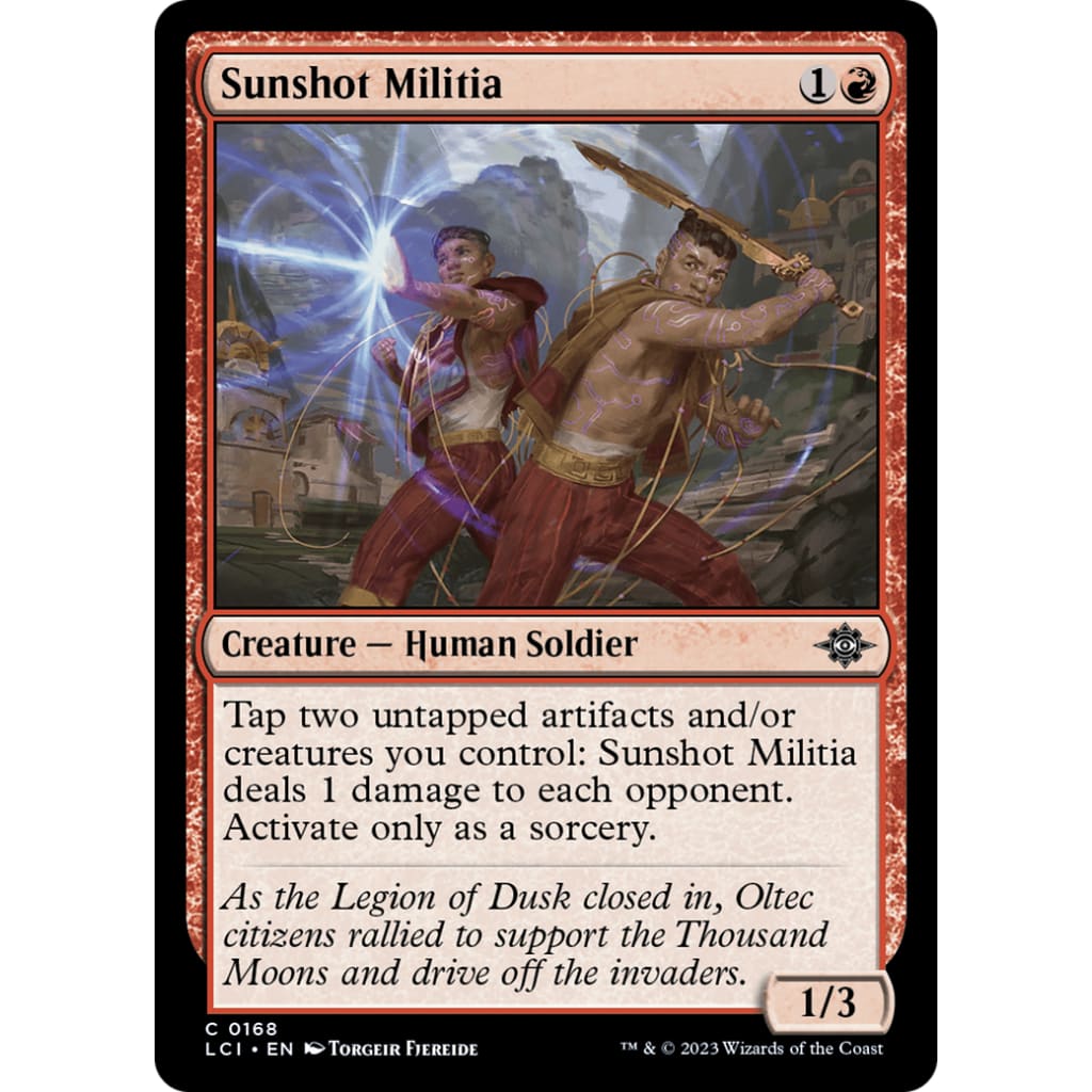 Sunshot Militia (LCI-168) - Single