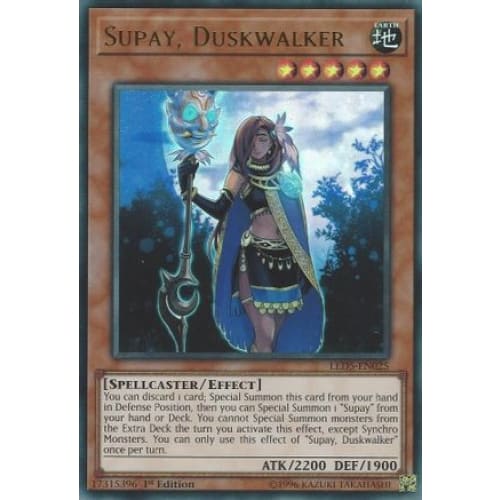 Supay Duskwalker (LED5-EN025) Ultra Rare 1st Edition