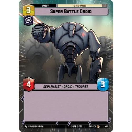 Super Battle Droid (Hyperspace) (493) Foil - Single