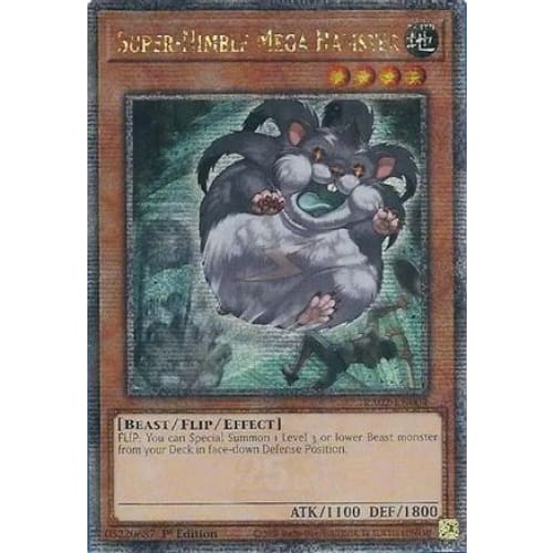 Super-Nimble Mega Hamster (Quarter Century Secret Rare)
