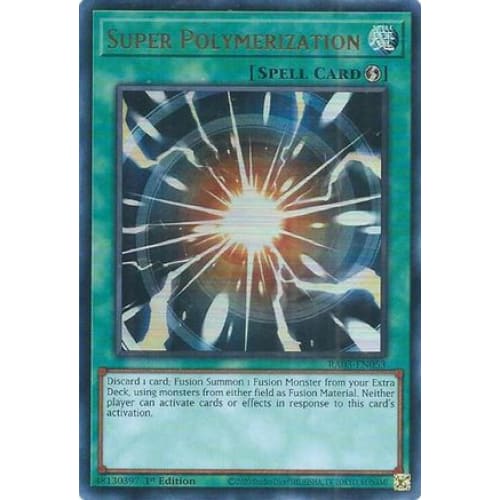 Super Polymerization (UR) - RA03-EN053 Ultra Rare 1st