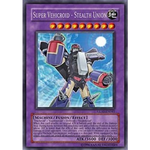 Super Vehicroid - Stealth Union (GLAS-EN041) Secret Rare