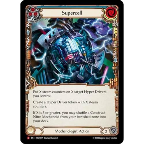 Supercell (PART THE MISTVEIL) Rainbow Foil - Single