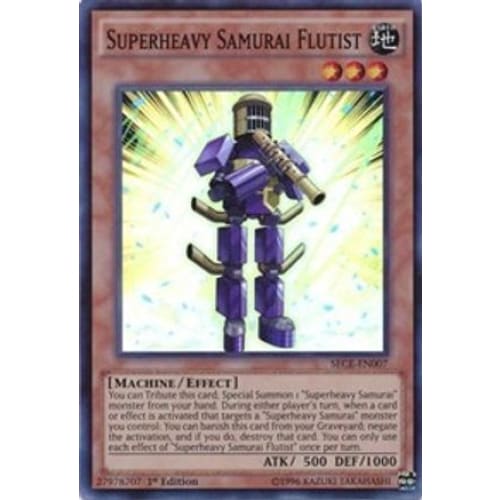 Superheavy Samurai Flutist (SECE-EN007) Super Rare