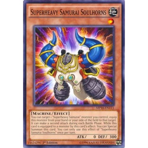 Superheavy Samurai Soulhorns - MP16-EN111 Common 1st