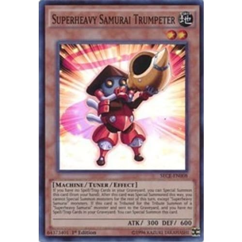 Superheavy Samurai Trumpeter (SECE-EN008) Super Rare