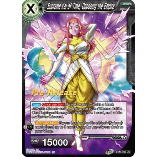 Supreme Kai of Time Opposing the Empire (Realm Gods