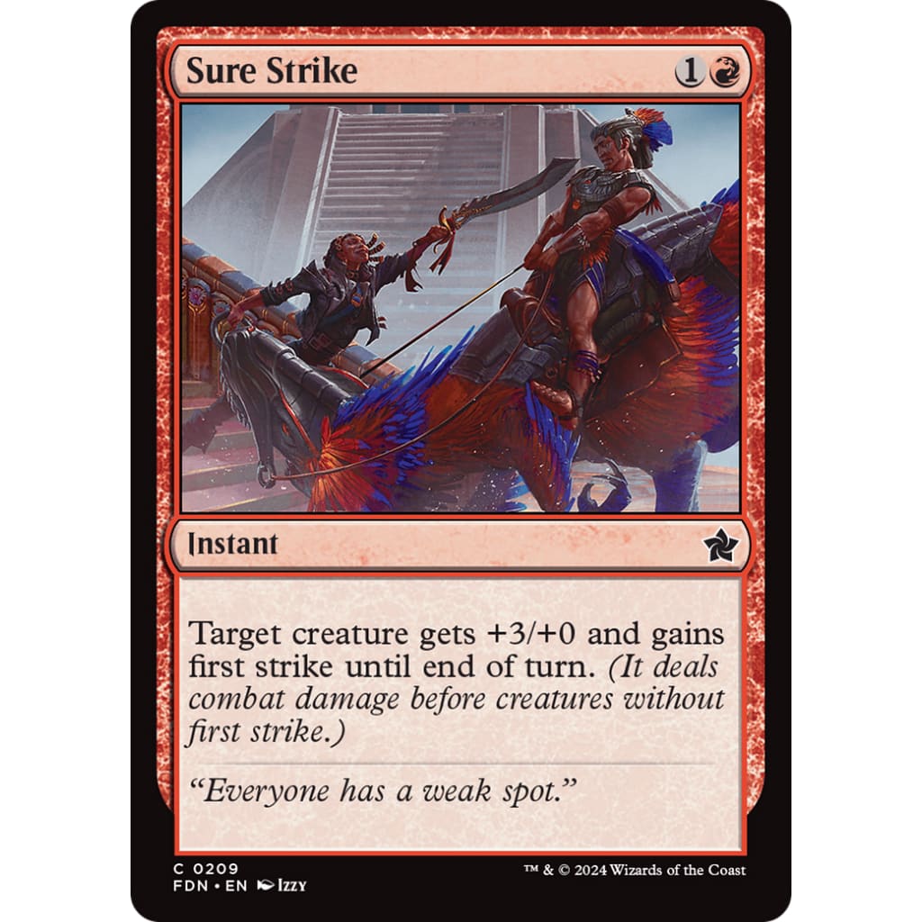 Sure Strike (FDN-209) Foil - Single
