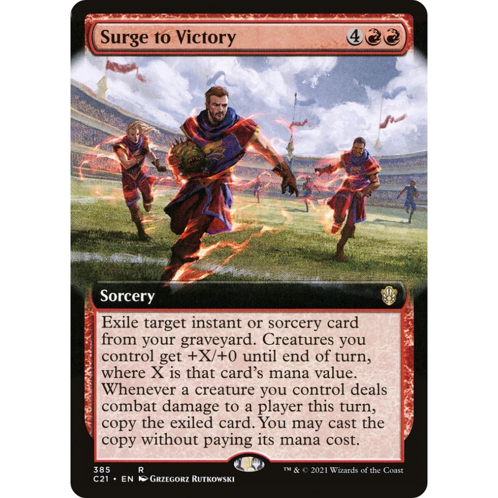 Surge to Victory (C21-385): (Extended Art) - Single