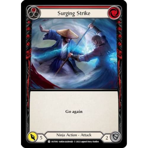 Surging Strike (Red) (OUTSIDERS) - Single