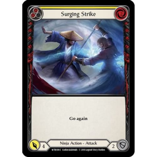 Surging Strike (Yellow) (WELCOME TO RATHE) Unlimited