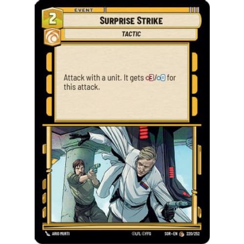 Surprise Strike (220/252) - Spark of Rebellion Foil - Single