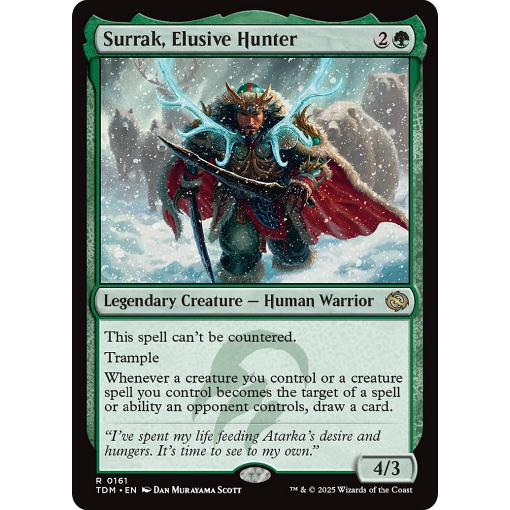 Surrak Elusive Hunter (TDM-161) Foil - Single