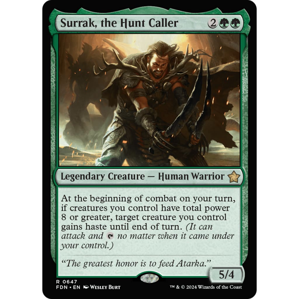 Surrak the Hunt Caller (FDN-647) - Single