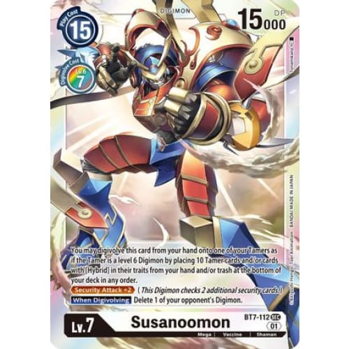 Susanoomon (BT7-112 SEC) Secret Rare Foil - Single