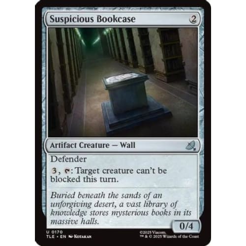 Suspicious Bookcase (TLE-170) Foil - Single