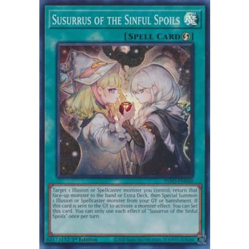 Susurrus of the Sinful Spoils - INFO-EN060 Super Rare 1st