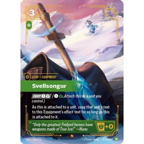 Svellsongur (059/221) - Spiritforged Foil - Single