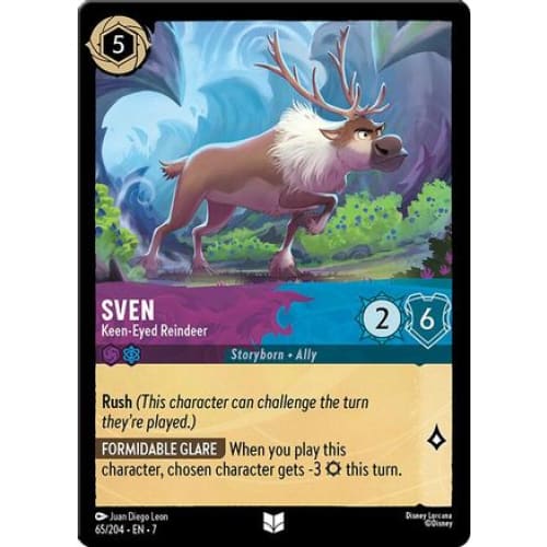 Sven - Keen-Eyed Reindeer (65/204) - Archazias Island Cold