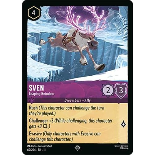 Sven - Leaping Reindeer (60/204) - Winterspell - Single