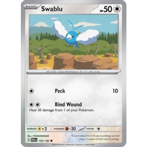 Swablu - 152/182 (152) Common - Single