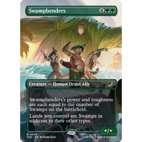Swampbenders (Borderless) (TLE-065) Foil - Single