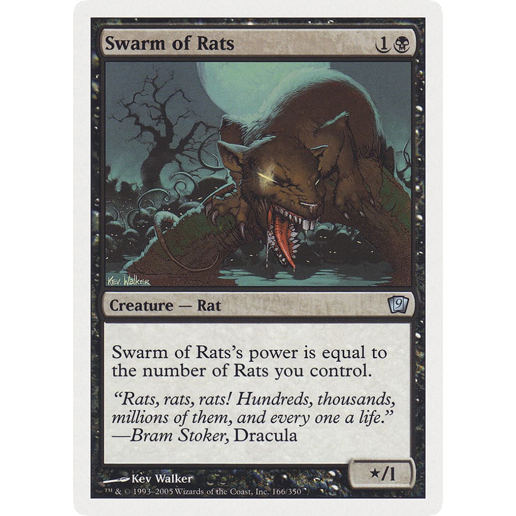 Swarm of Rats (9ED-166) Foil - Single