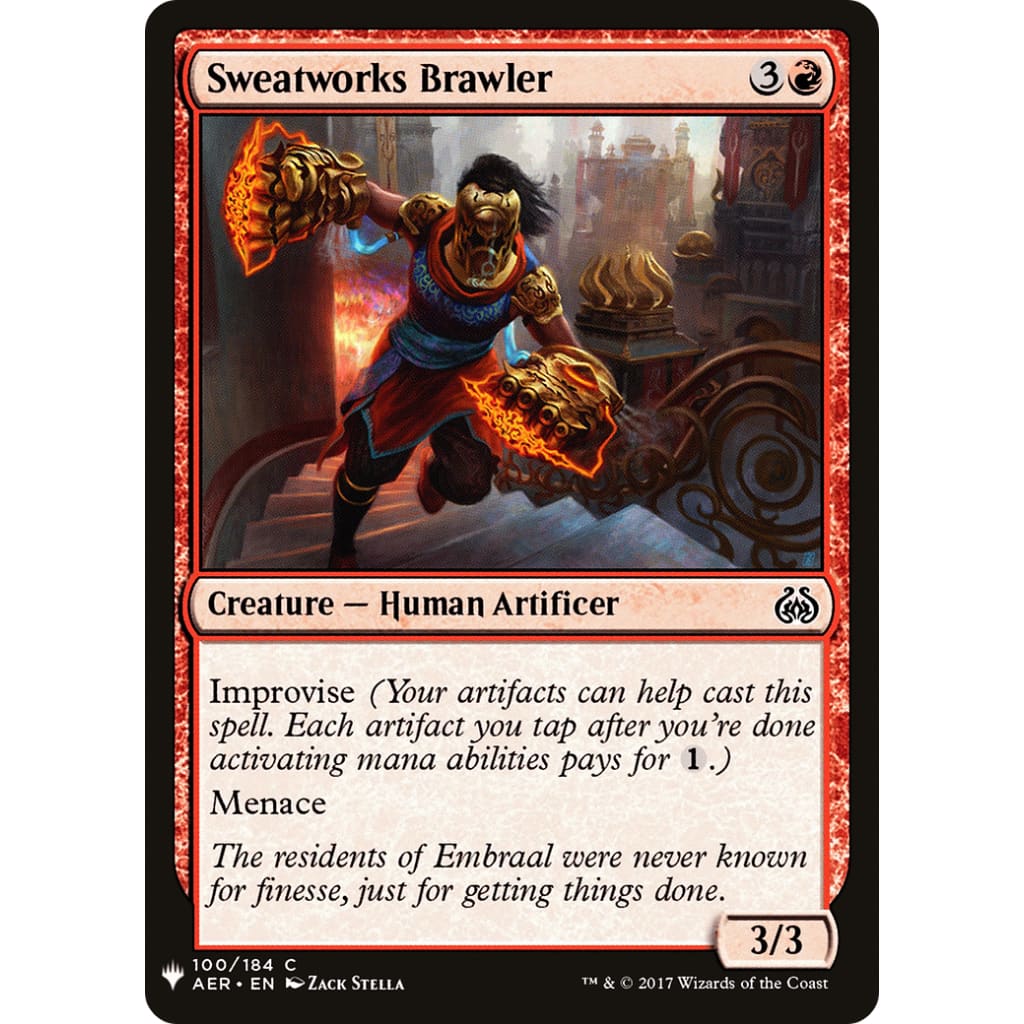 Sweatworks Brawler (PLST-AER-100) - Single