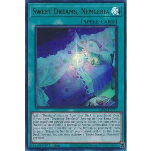 Sweet Dreams Nemleria - MP24-EN197 Ultra Rare 1st Edition