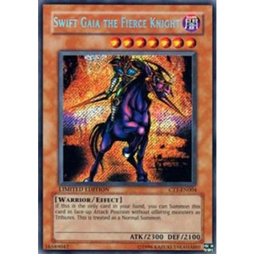Swift Gaia the Fierce Knight (CT1-EN004) Secret Rare
