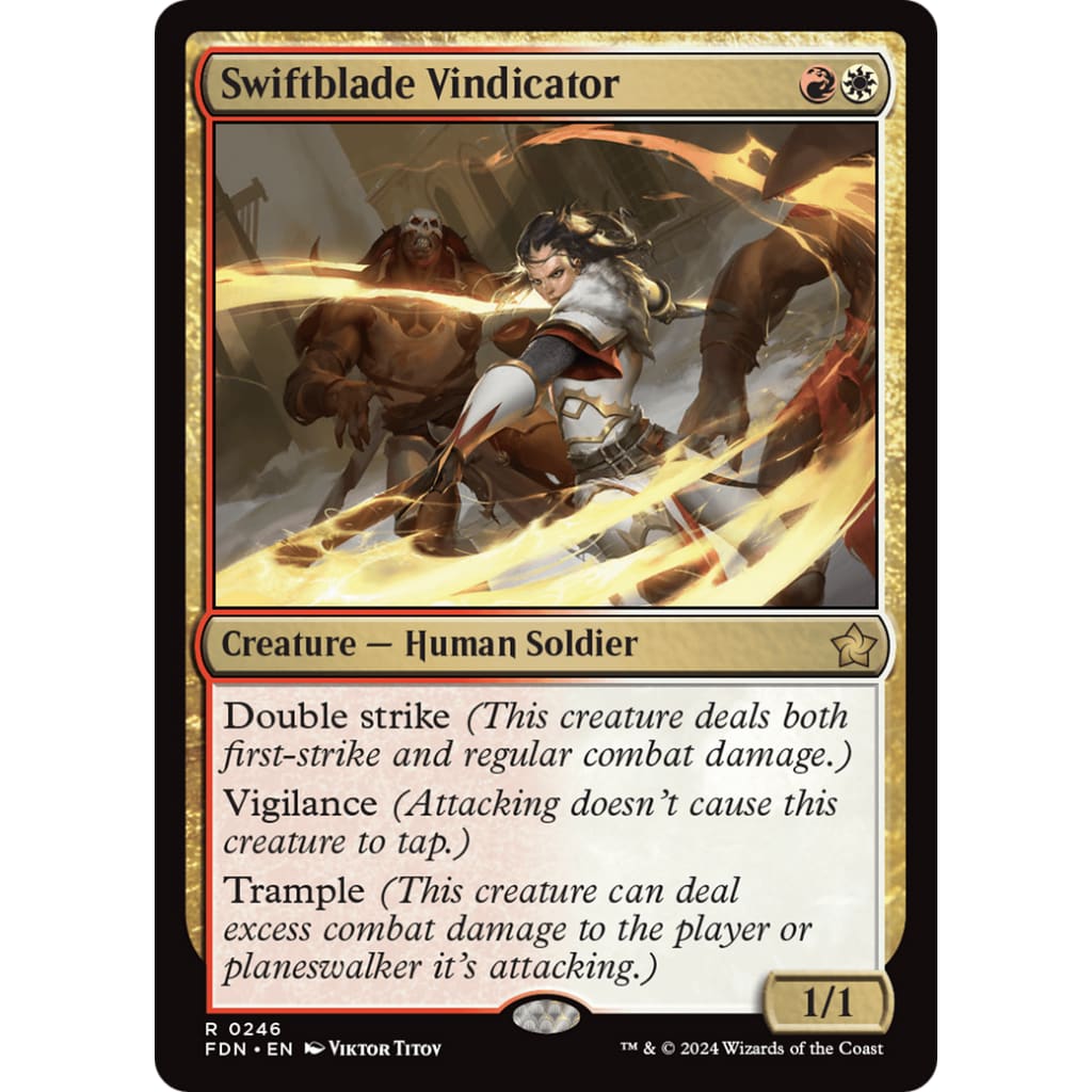 Swiftblade Vindicator (FDN-246) - Single
