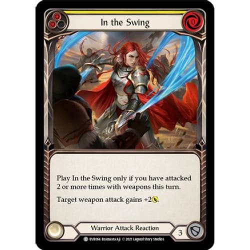 In the Swing (Yellow) (EVERFEST) 1st Edition Rainbow Foil