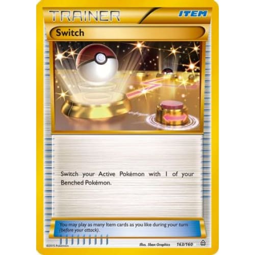 Switch (163/160) Secret Rare Holofoil - Single