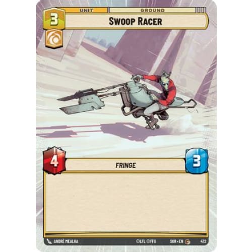 Swoop Racer (Hyperspace) (472) - Spark of Rebellion Foil