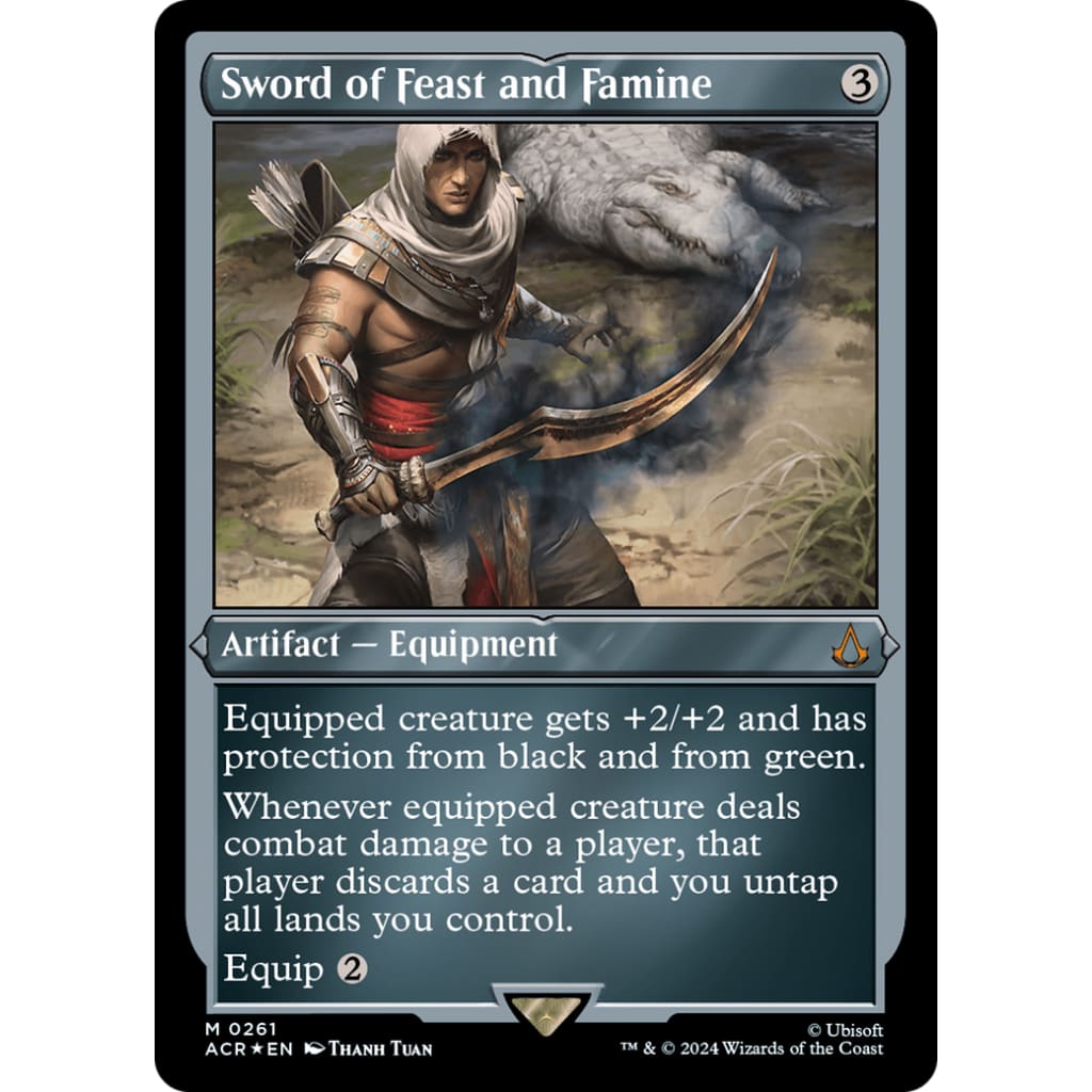 Sword of Feast and Famine (ACR-261) Etched Foil - Single