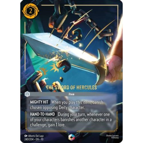 The Sword of Hercules (Enchanted) (240/204) - Whispers