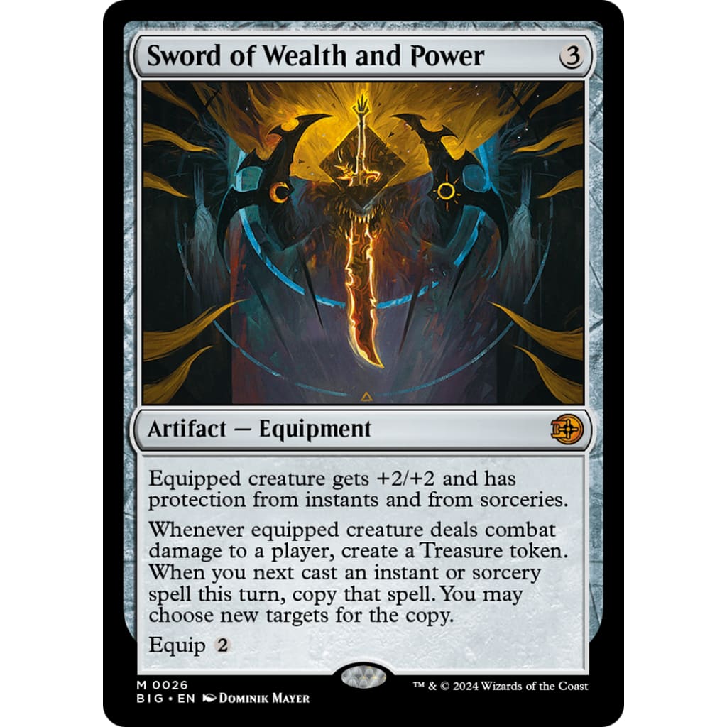 Sword of Wealth and Power (BIG-026) Foil - Single