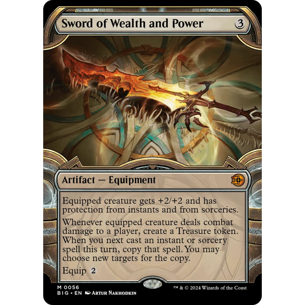 Sword of Wealth and Power (BIG-056): (Showcase)