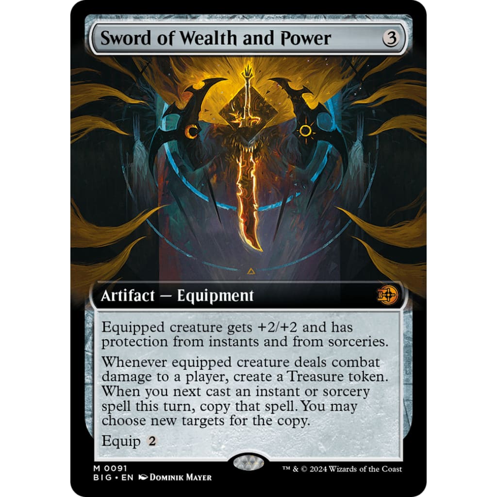 Sword of Wealth and Power (BIG-091): (Extended Art) - Single