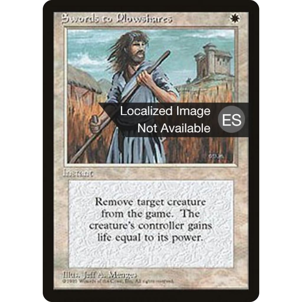 Swords to Plowshares (4BB-052) - Single