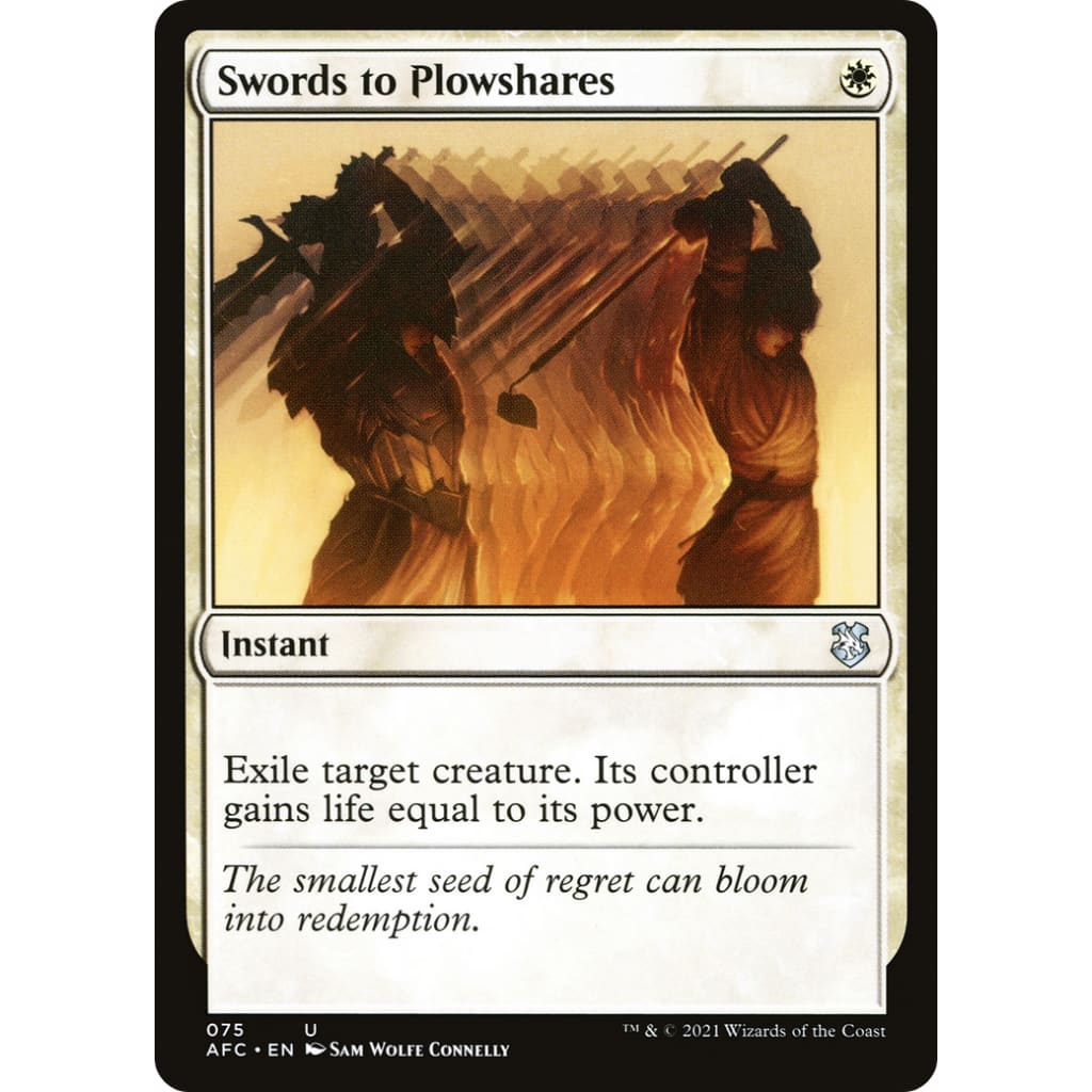 Swords to Plowshares (AFC-075) - Single