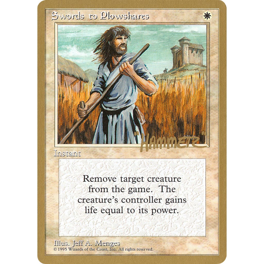 Swords to Plowshares (PTC-SHR52) - Single