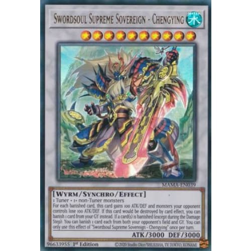 Swordsoul Supreme Sovereign - Chengying (MAMA-EN039) Ultra