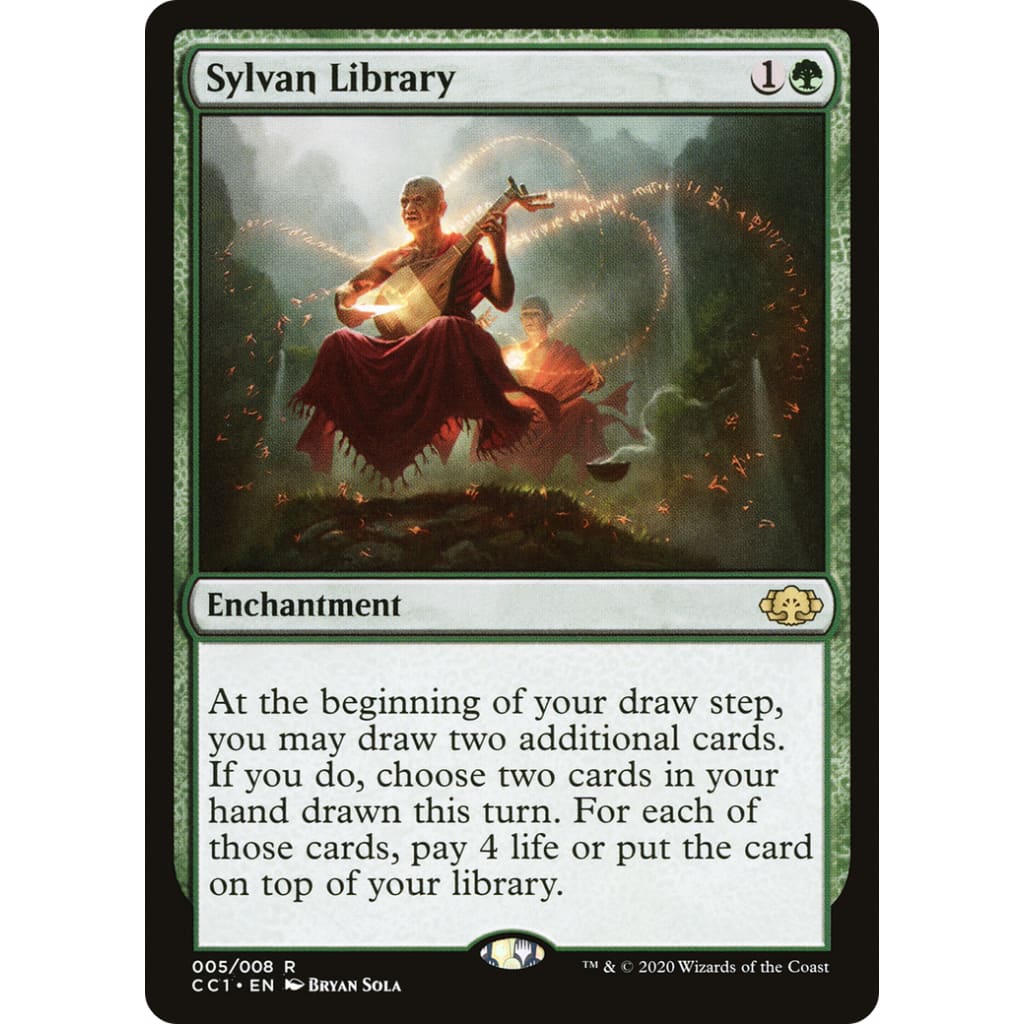 Sylvan Library (CC1-005) Foil - Single