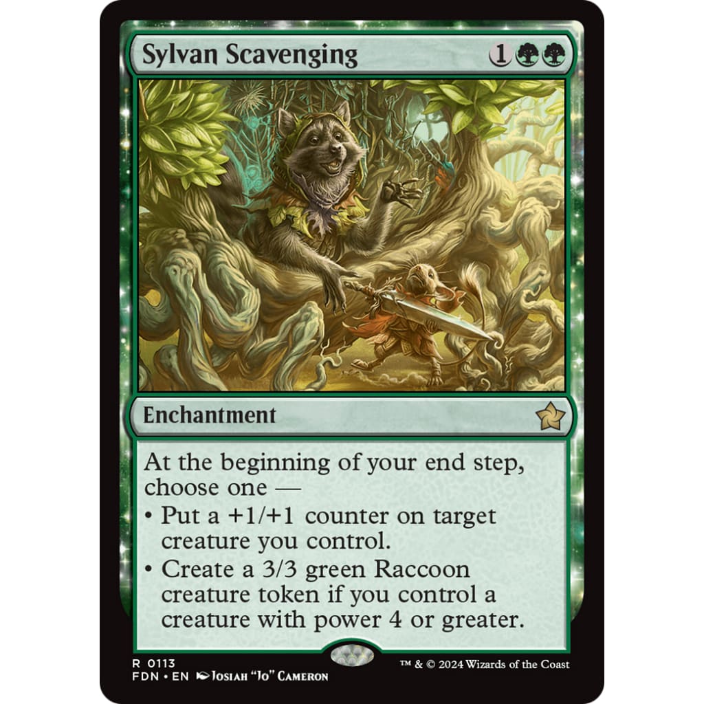 Sylvan Scavenging (FDN-113) Foil - Single